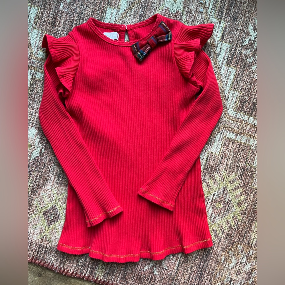 Girls Mudpie holiday top